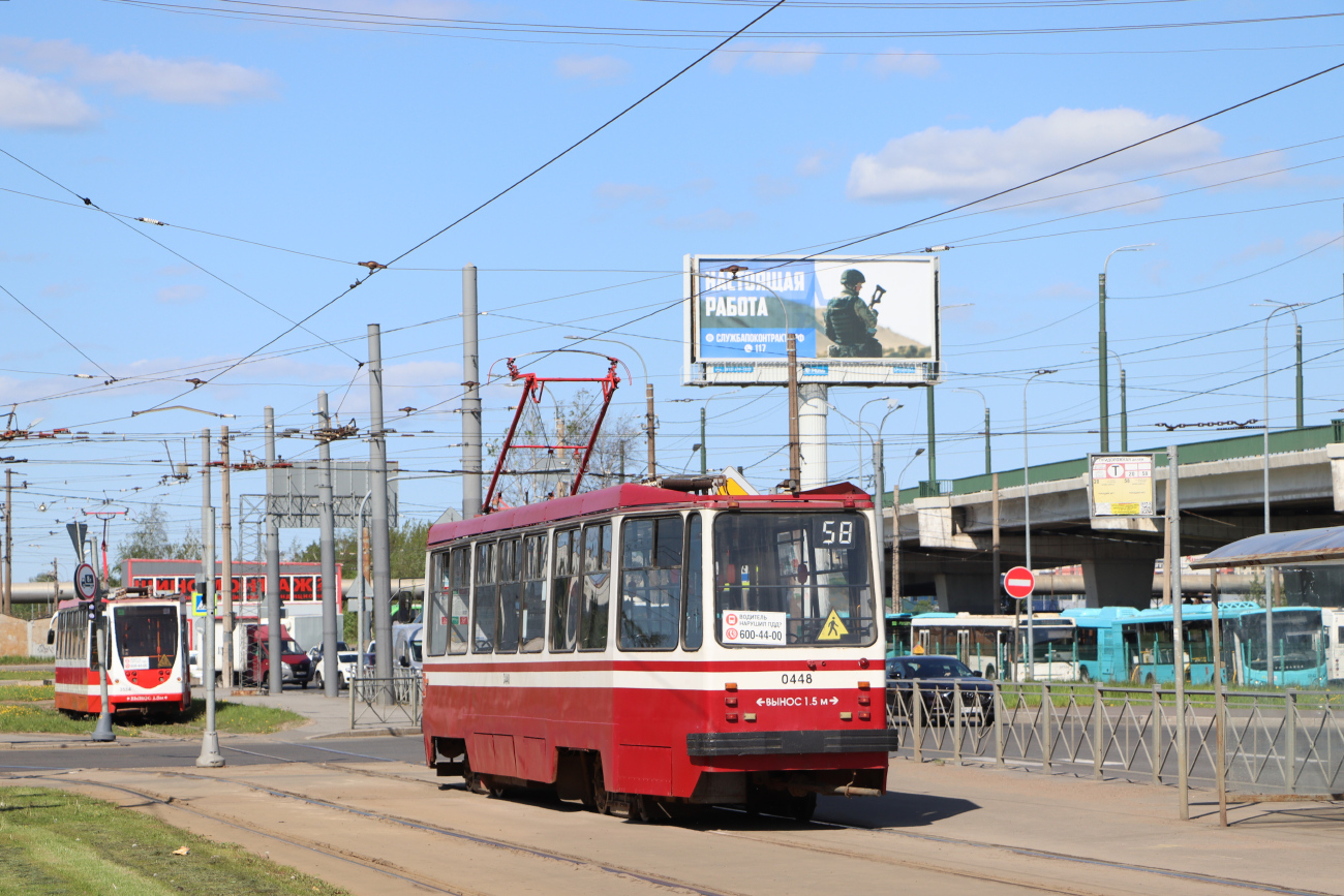 Санкт Петербург, 71-134К (ЛМ-99К) № 0448