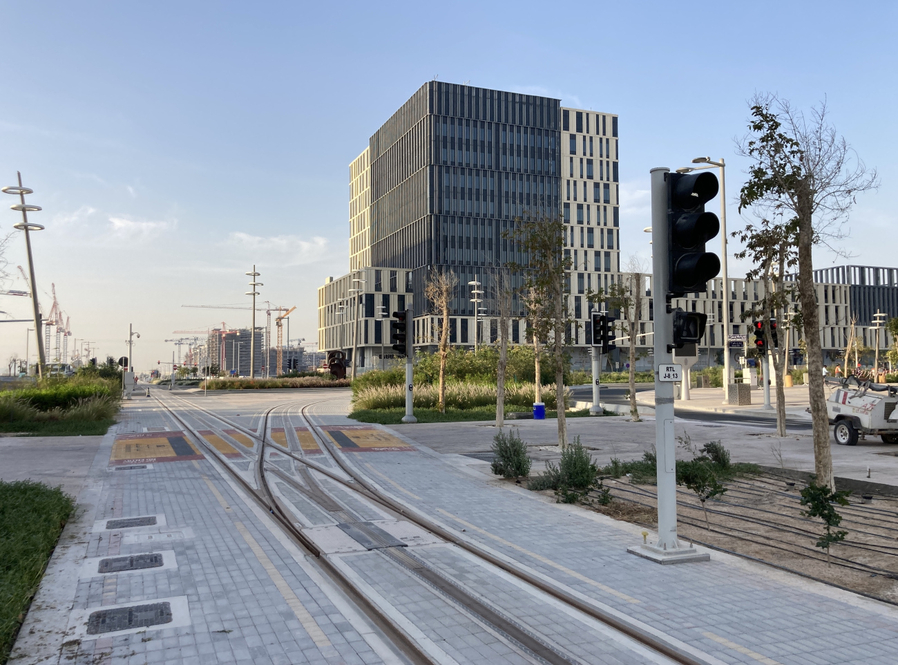 Лусаил — Трамвайные линии и инфраструктура