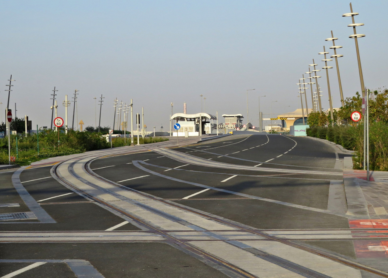 Лусаил — Трамвайные линии и инфраструктура