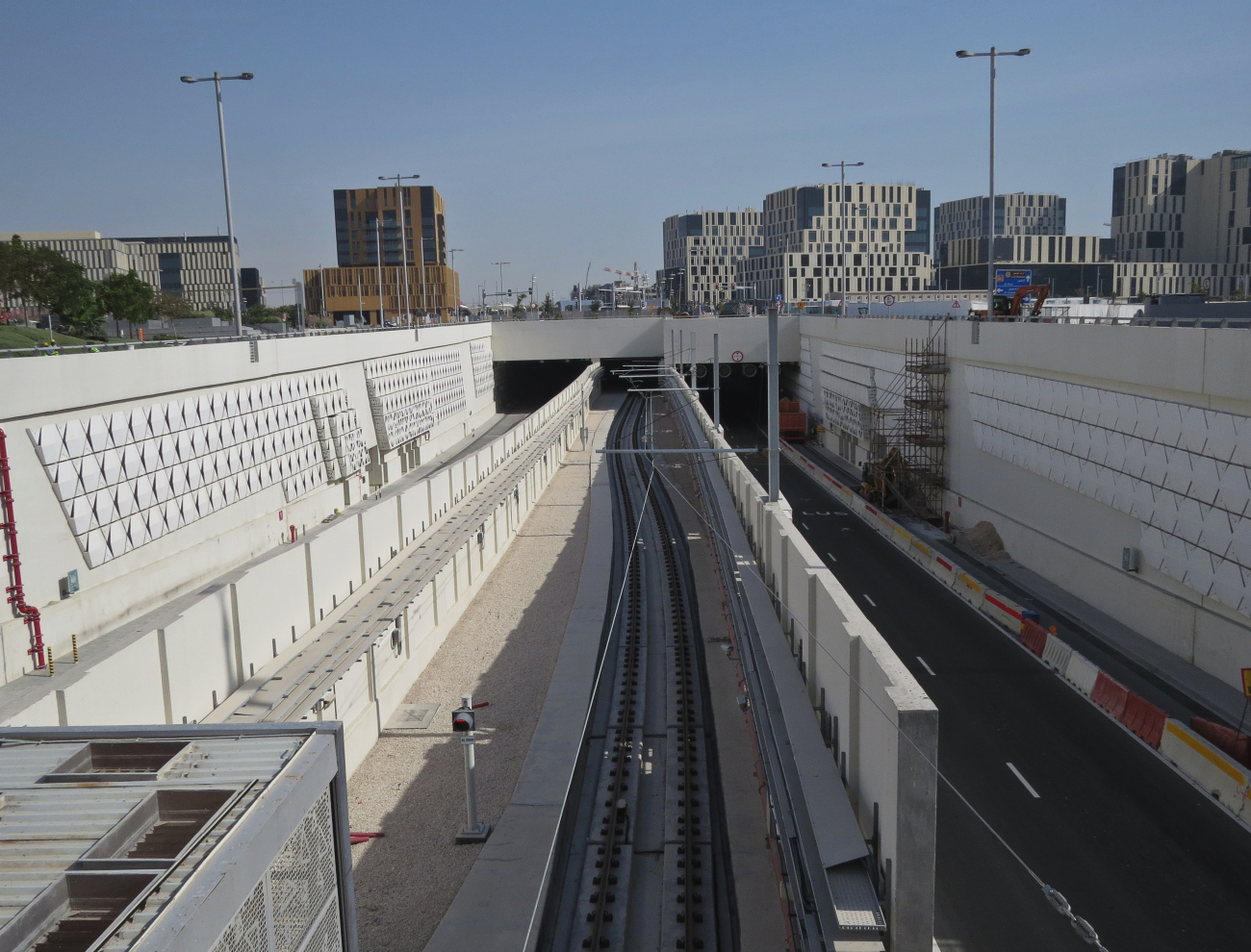 Лусаил — Трамвайные линии и инфраструктура