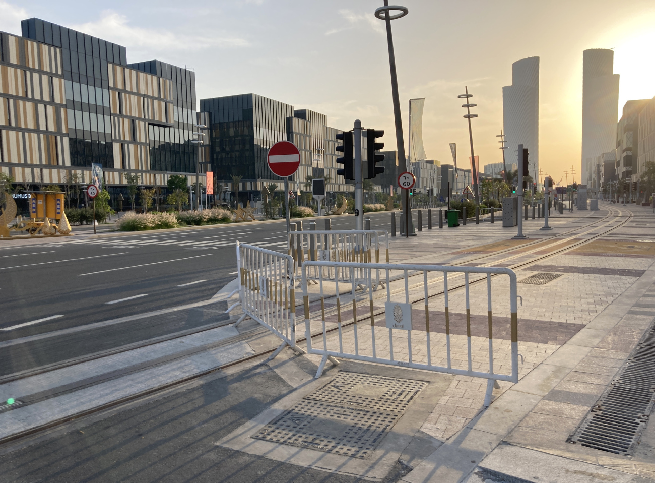 Лусаил — Трамвайные линии и инфраструктура