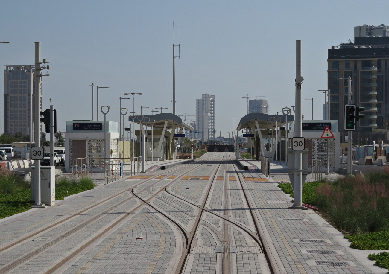 Лусаил — Трамвайные линии и инфраструктура