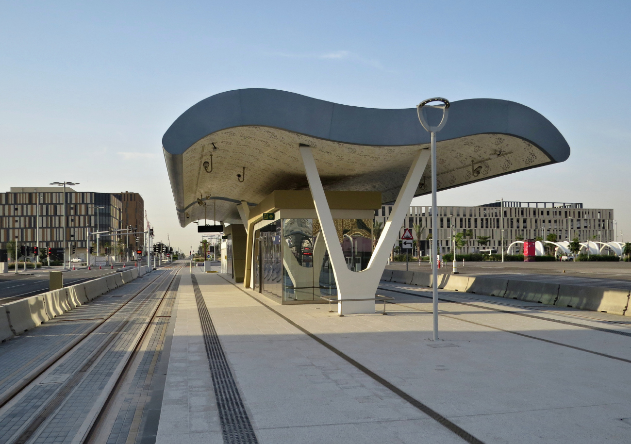 Лусаил — Трамвайные линии и инфраструктура