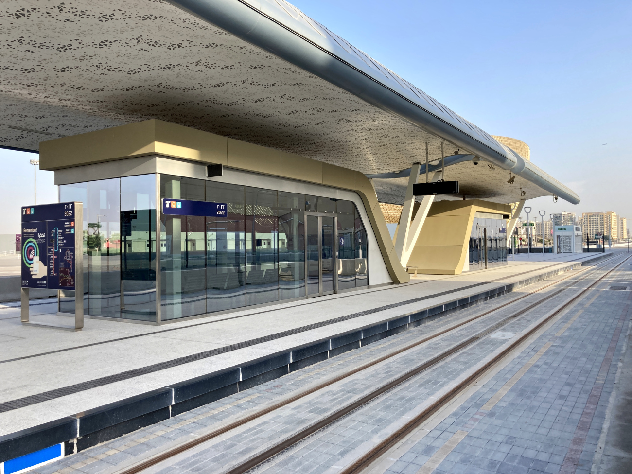 Лусаил — Трамвайные линии и инфраструктура