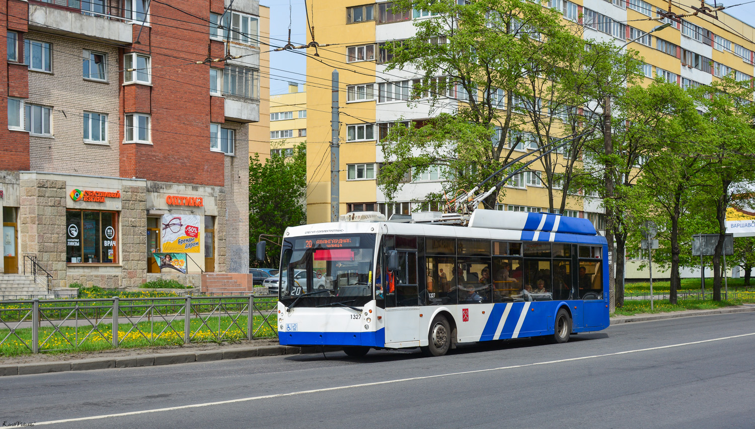 Санкт-Петербург, Тролза-5265.00 «Мегаполис» № 1327