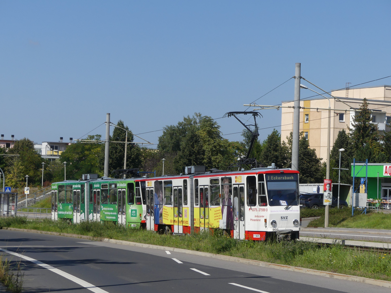 Цвиккау, Tatra KT4DMC № 931