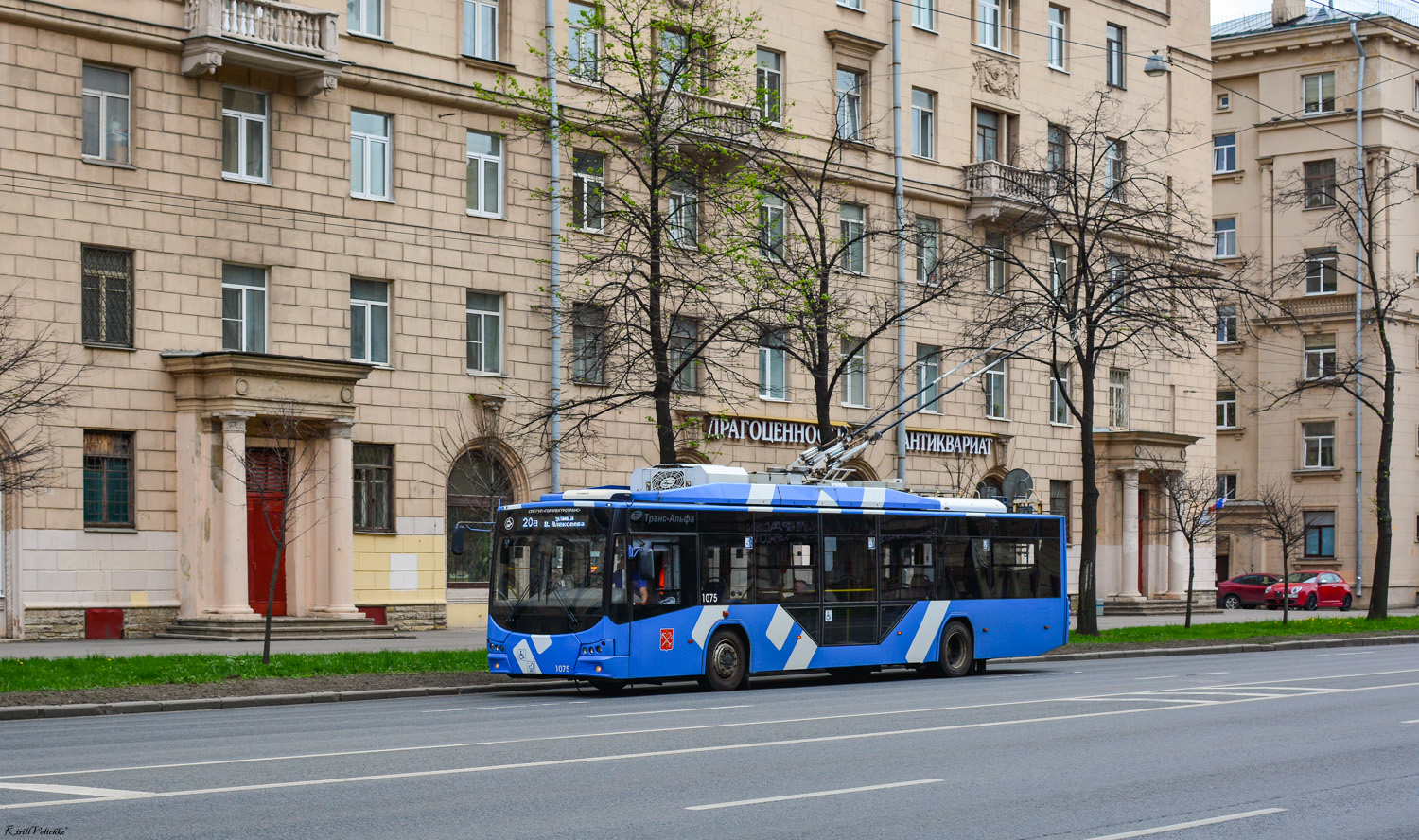 Санкт-Петербург, ВМЗ-5298.01 «Авангард» № 1075