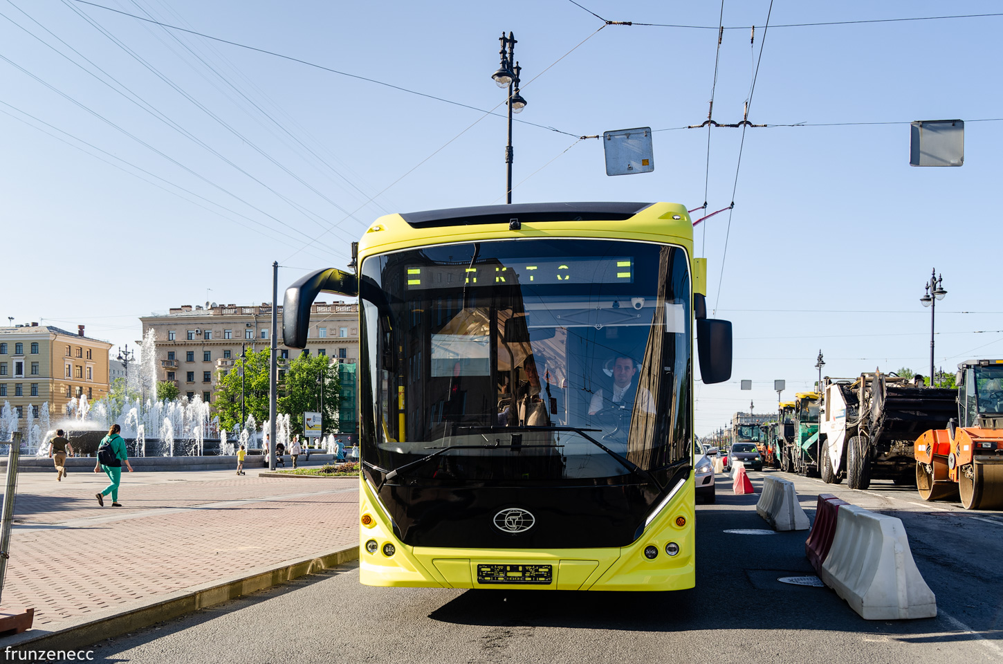 Энгельс, ПКТС-62181 «Генерал» № Б/н; Санкт-Петербург — Обкатка электробуса ПКТС-62181 «Генерал» по городу — 20-21.05.2023 Энгельс, ПКТС-62181 «Генерал» № Б/н; Санкт-Петербург — Обкатка электробуса ПКТС-62181 «Генерал» по городу — 20-21.05.2023