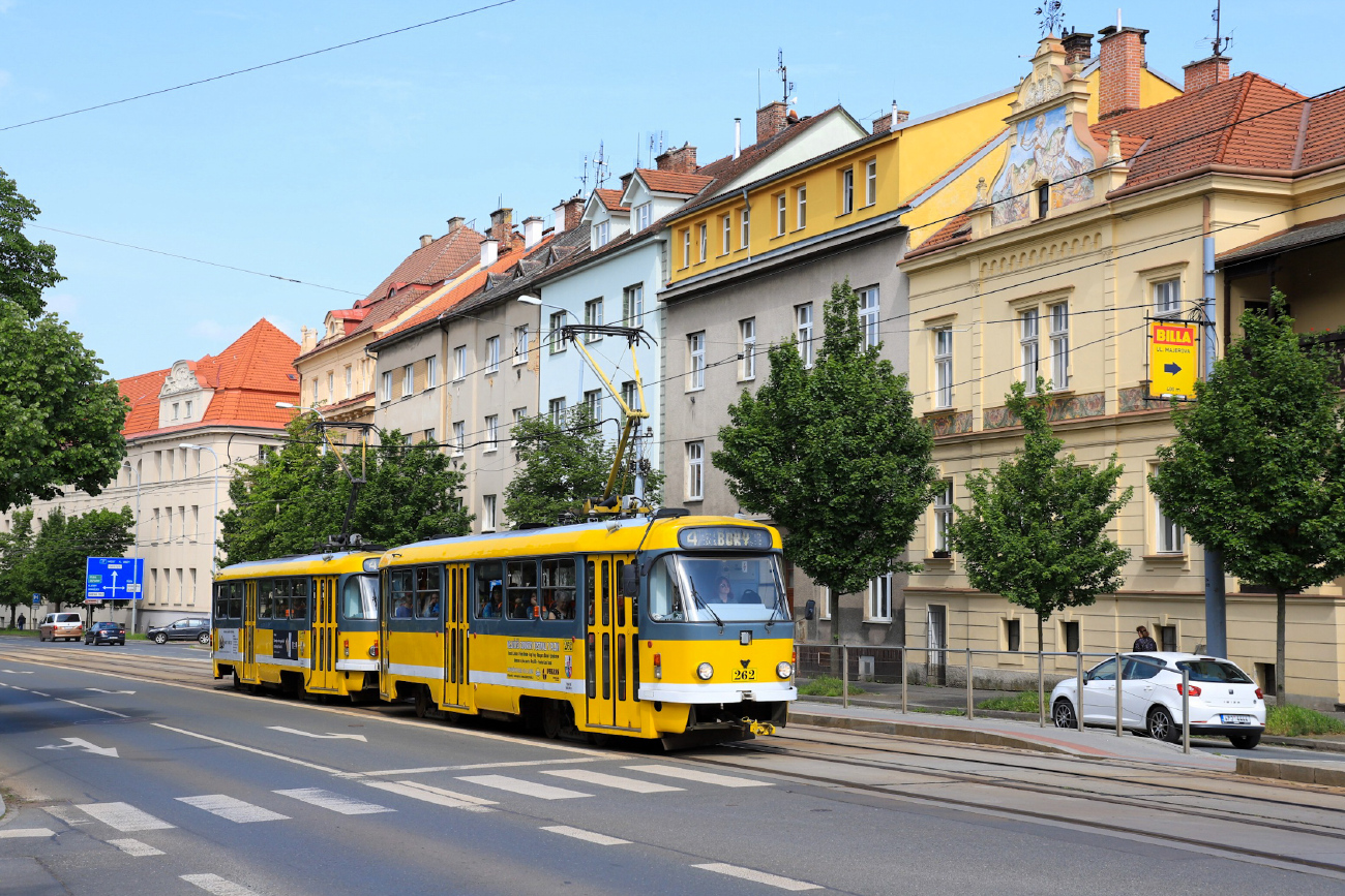 Пльзень, Tatra T3R.P № 262
