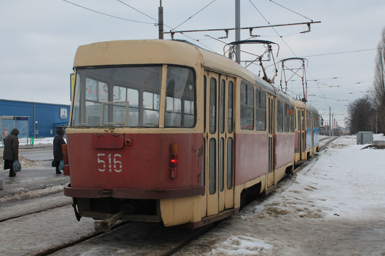 Charków, Tatra T3SU Nr 516