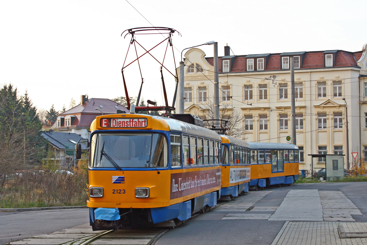 Leipzig, Tatra T4D-M1 Nr. 2123 Leipzig, Tatra T4D-M1 Nr. 2123