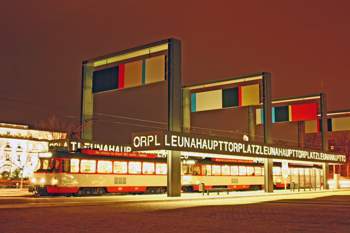 Halle, Tatra T4DC č. 1201