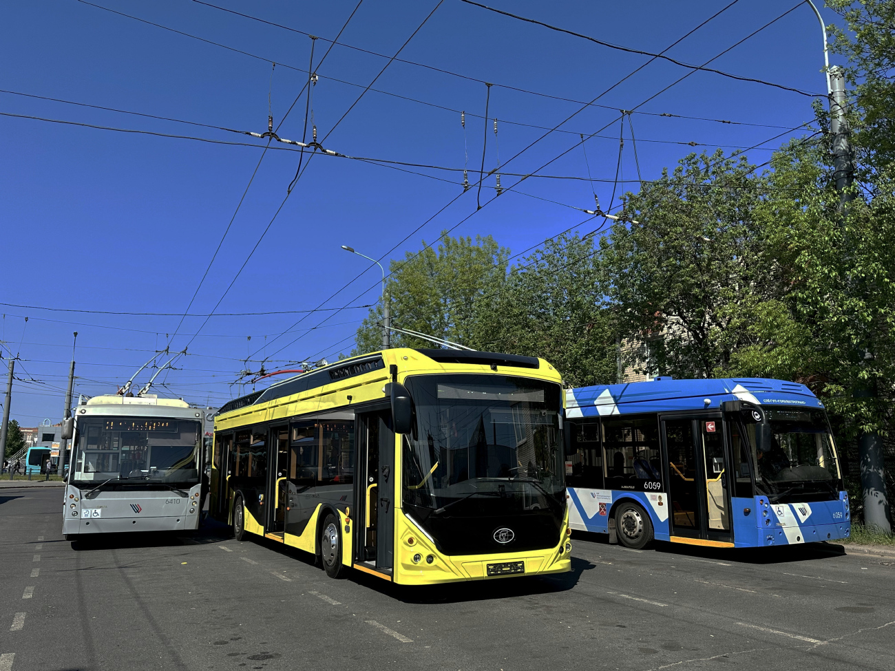 Энгельс, ПКТС-62181 «Генерал» № Б/н; Санкт-Петербург — Обкатка электробуса ПКТС-62181 «Генерал» по городу — 20.05.2023 — 21.05.2023