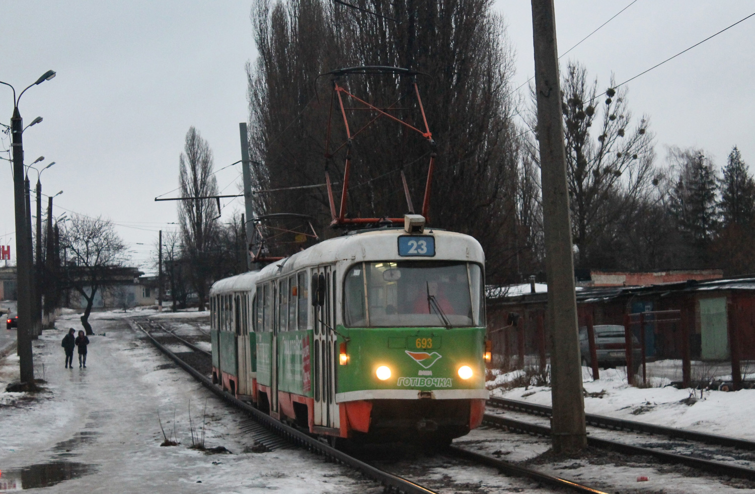 Харьков, Tatra T3SU № 693
