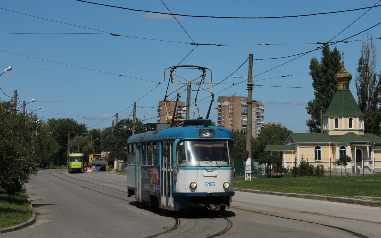 Харьков, Tatra T3A № 5155
