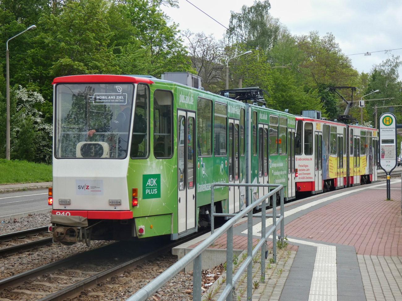 Цвиккау, Tatra KT4DMC № 940