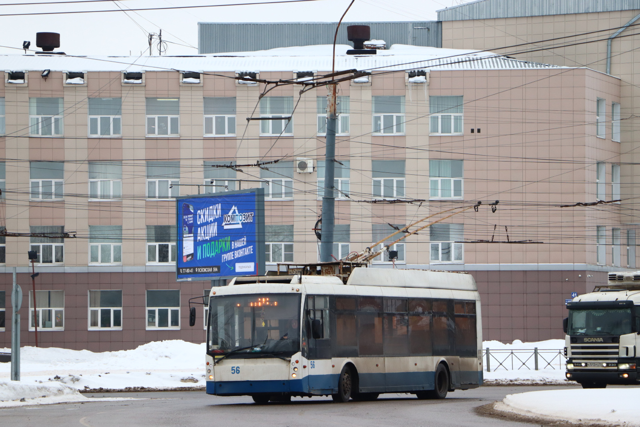 Великий Новгород, Тролза-5265.00 «Мегаполис» № 56