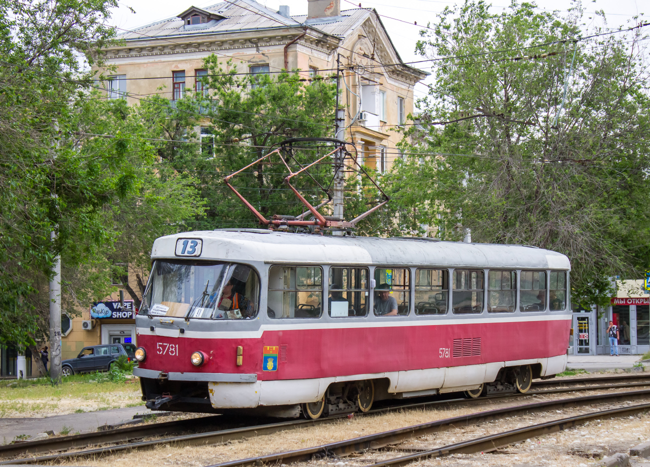 Волгоград, Tatra T3SU № 5781