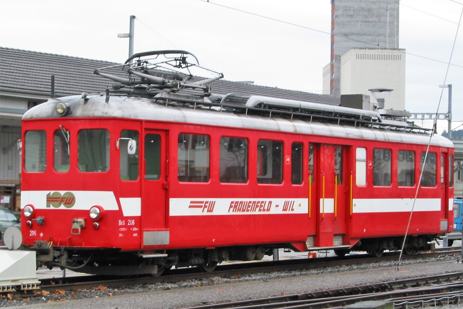 Frauenfeld - Wil, SWS/MFO Ce 4/4 — 206