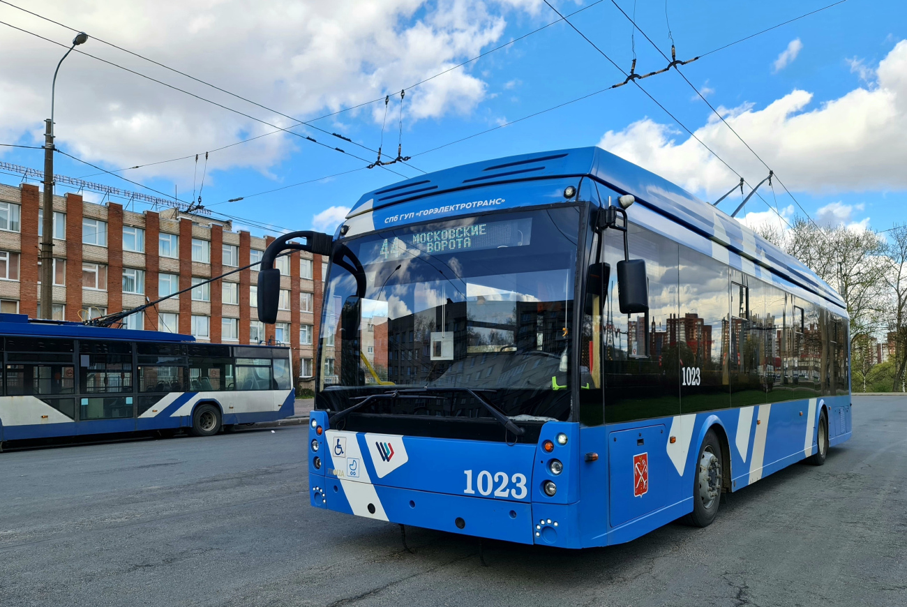 Санкт-Петербург, Тролза-5265.08 «Мегаполис» № 1023