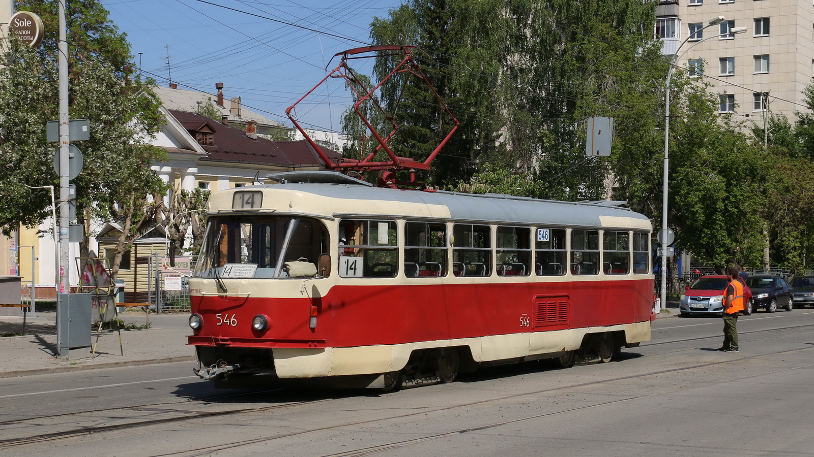 Екатеринбург, Tatra T3SU № 546