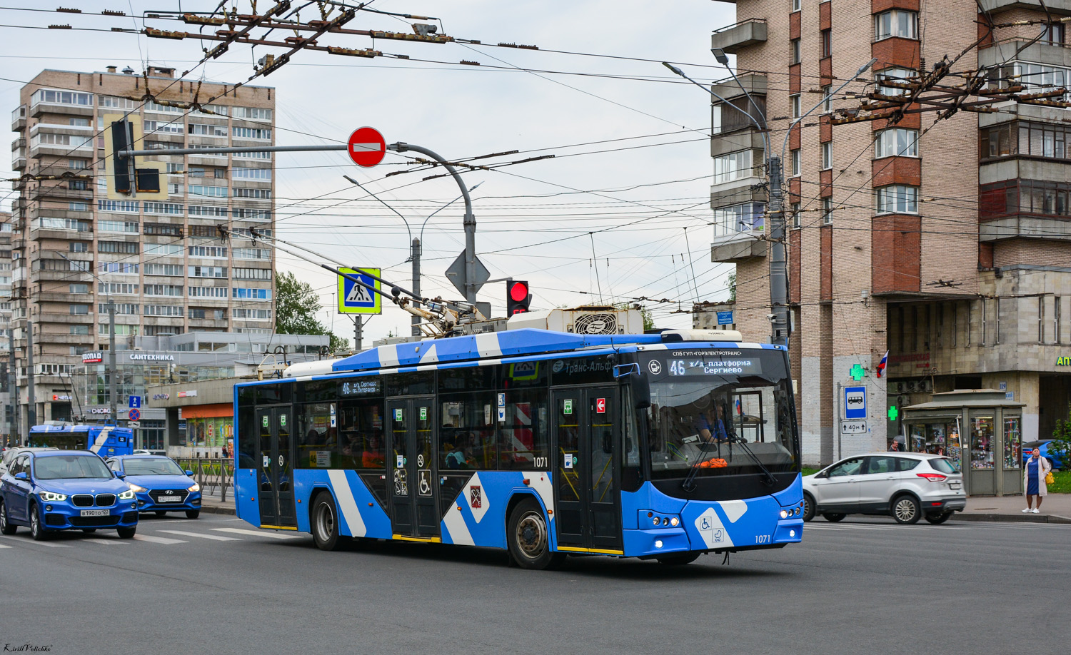 Санкт-Петербург, ВМЗ-5298.01 «Авангард» № 1071