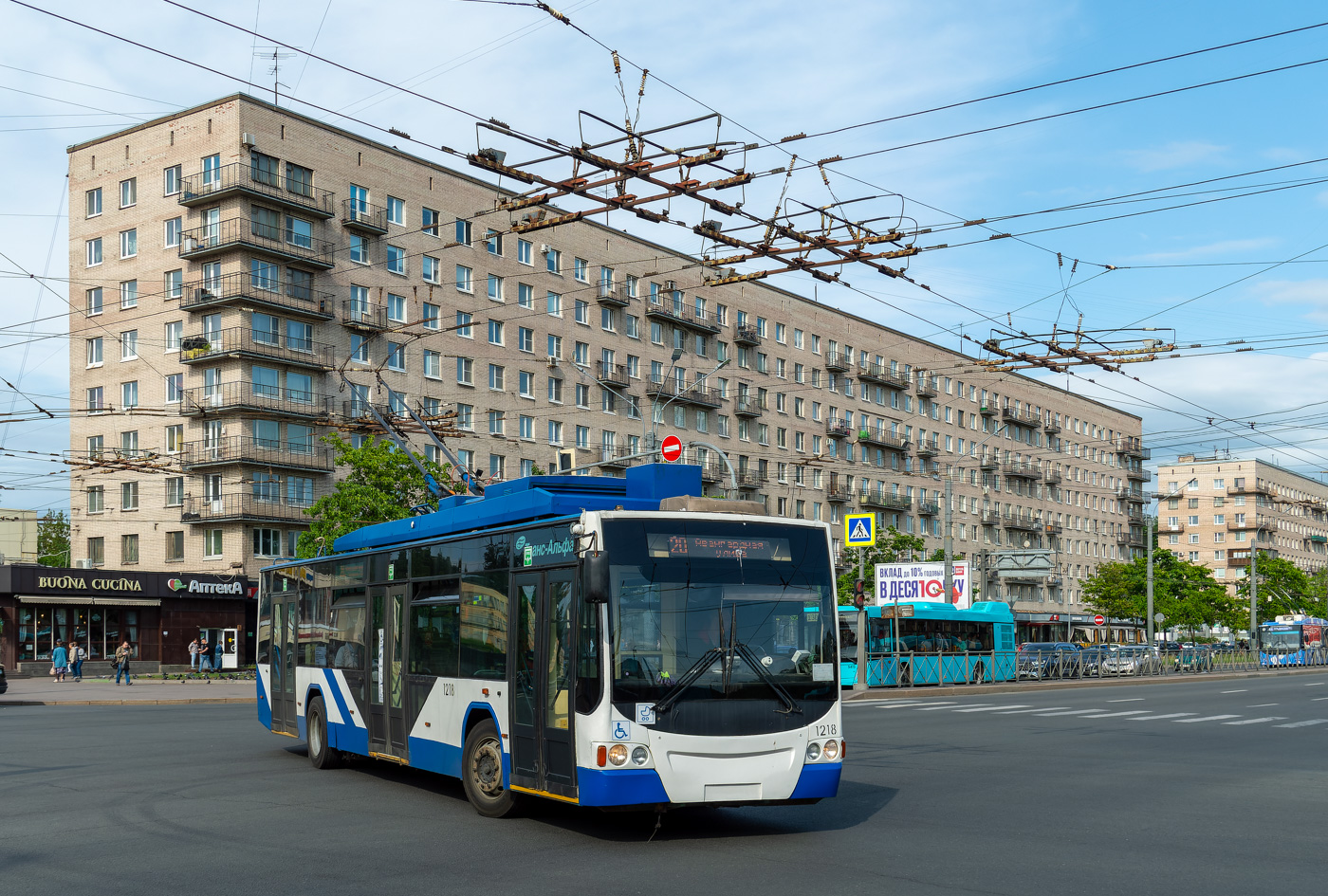 Санкт-Петербург, ВМЗ-5298.01 «Авангард» № 1218