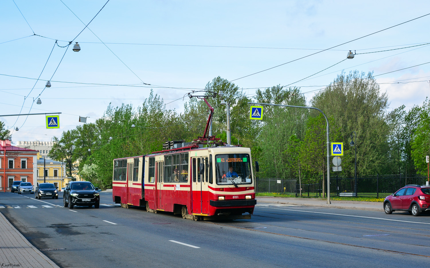 Санкт Петербург, ЛВС-86К № 8151