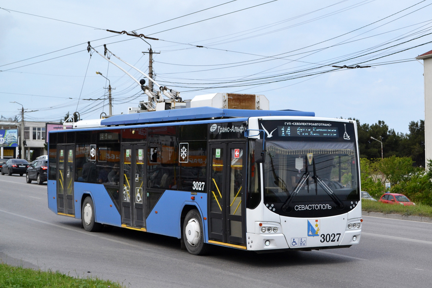 Севастополь, ВМЗ-5298.01 «Авангард» № 3027