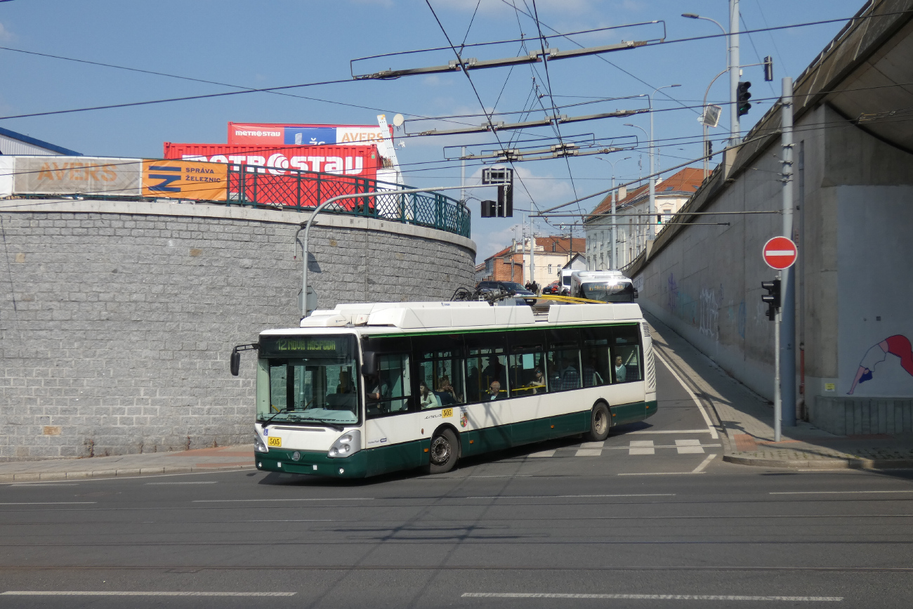Plzeň, Škoda 24Tr Irisbus Citelis № 505