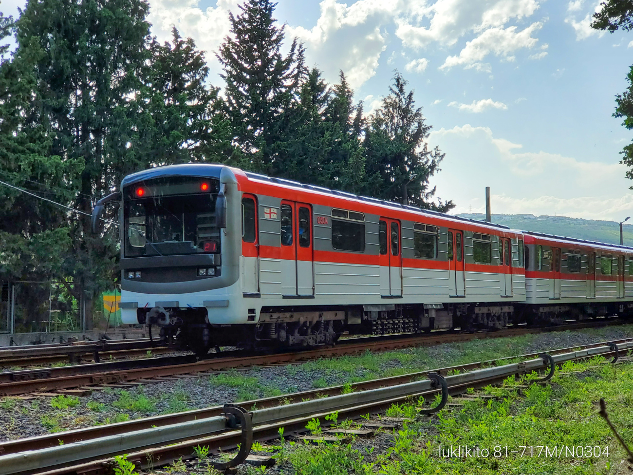 Тбілісі, 81-717M № 0304