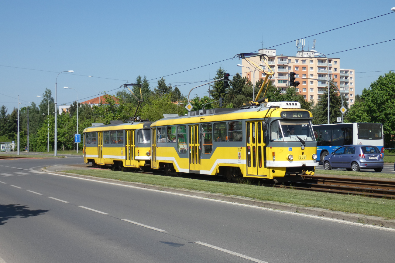 Plzeň, Tatra T3R.PLF № 332