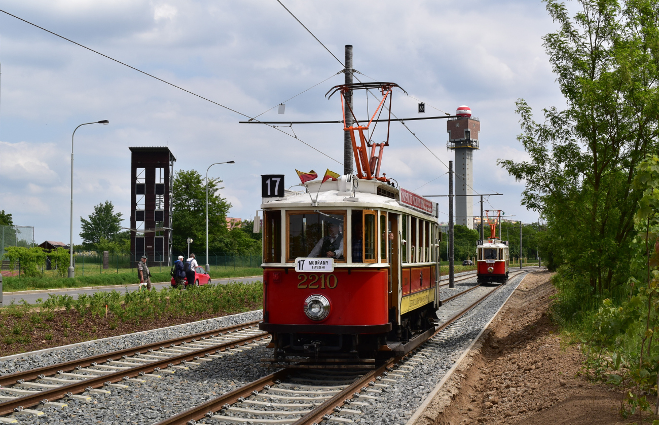 Прага, Ringhoffer DSM № 2210; Прага — Открытие новой трамвайной линии Sídliště Modřany — Libuš
