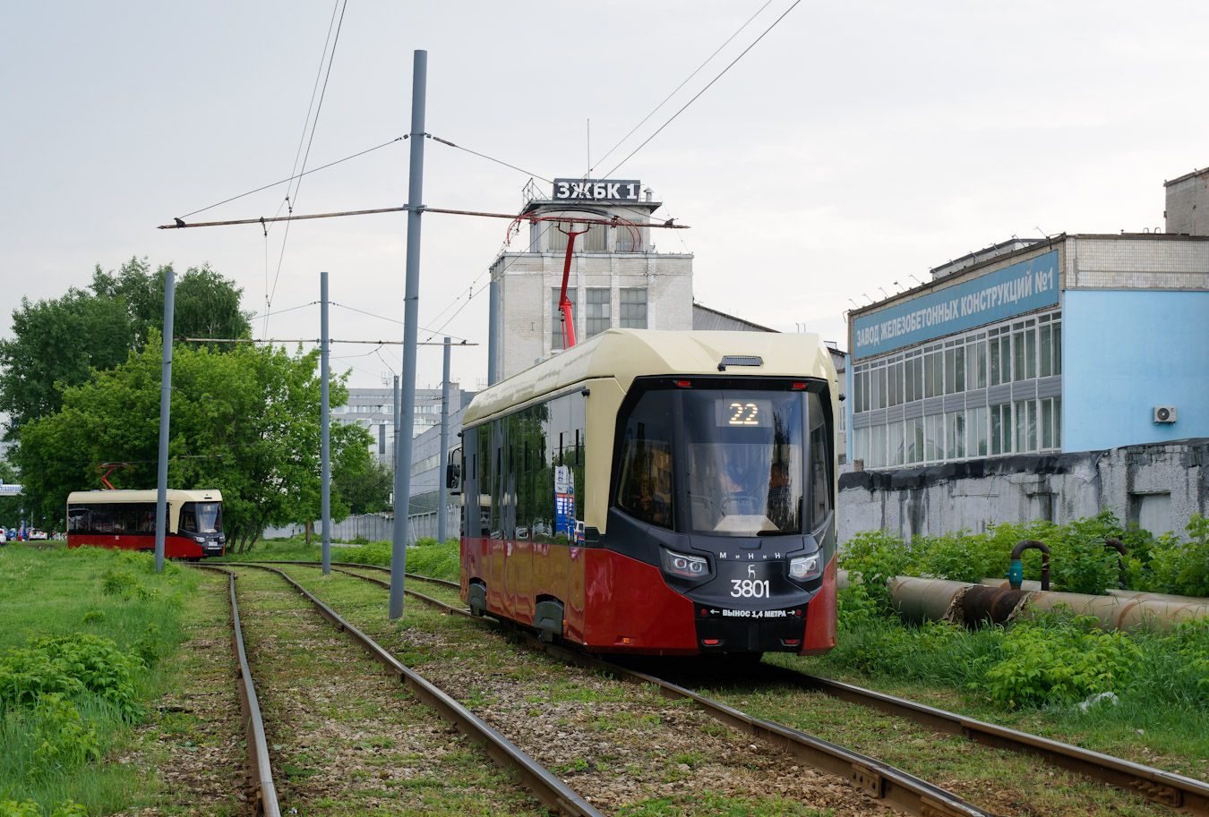 Нижний Новгород, БКМ Т811 «МиНиН» № 3801