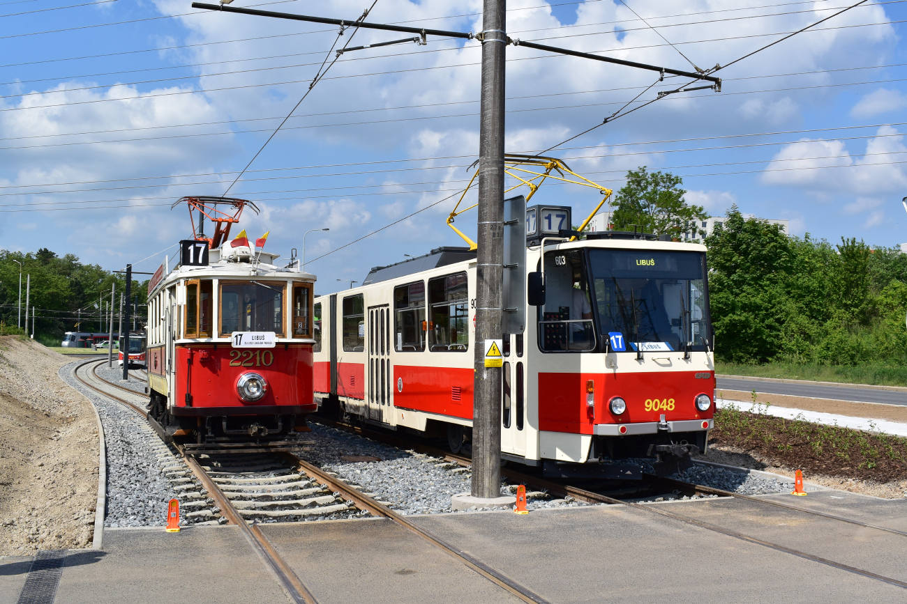 Прага, Ringhoffer DSM № 2210; Прага — Открытие новой трамвайной линии Sídliště Modřany — Libuš