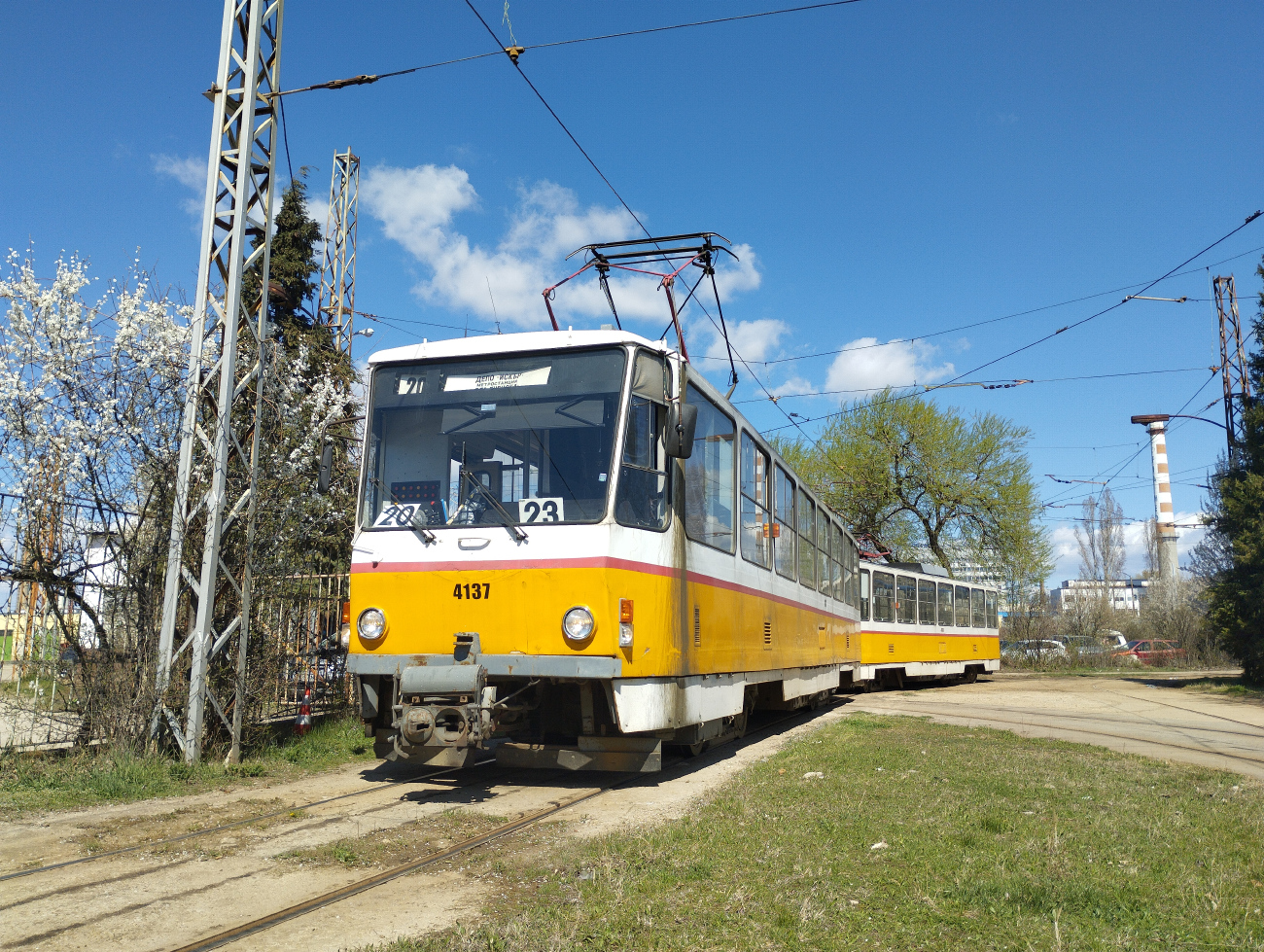 София, Tatra T6B5B № 4137