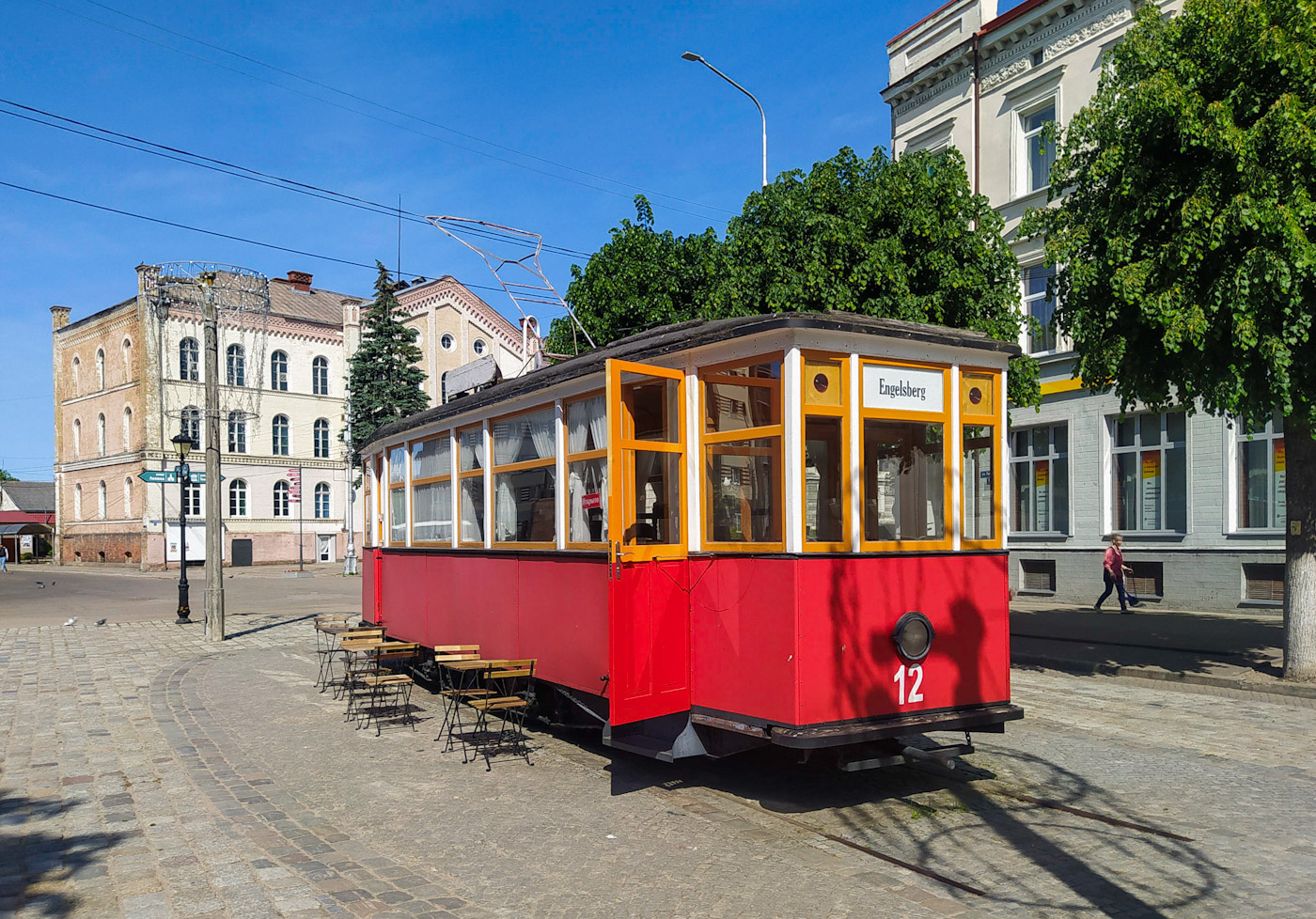 Tilžė, MS* nr. 12; Tilžė — Tram Monument