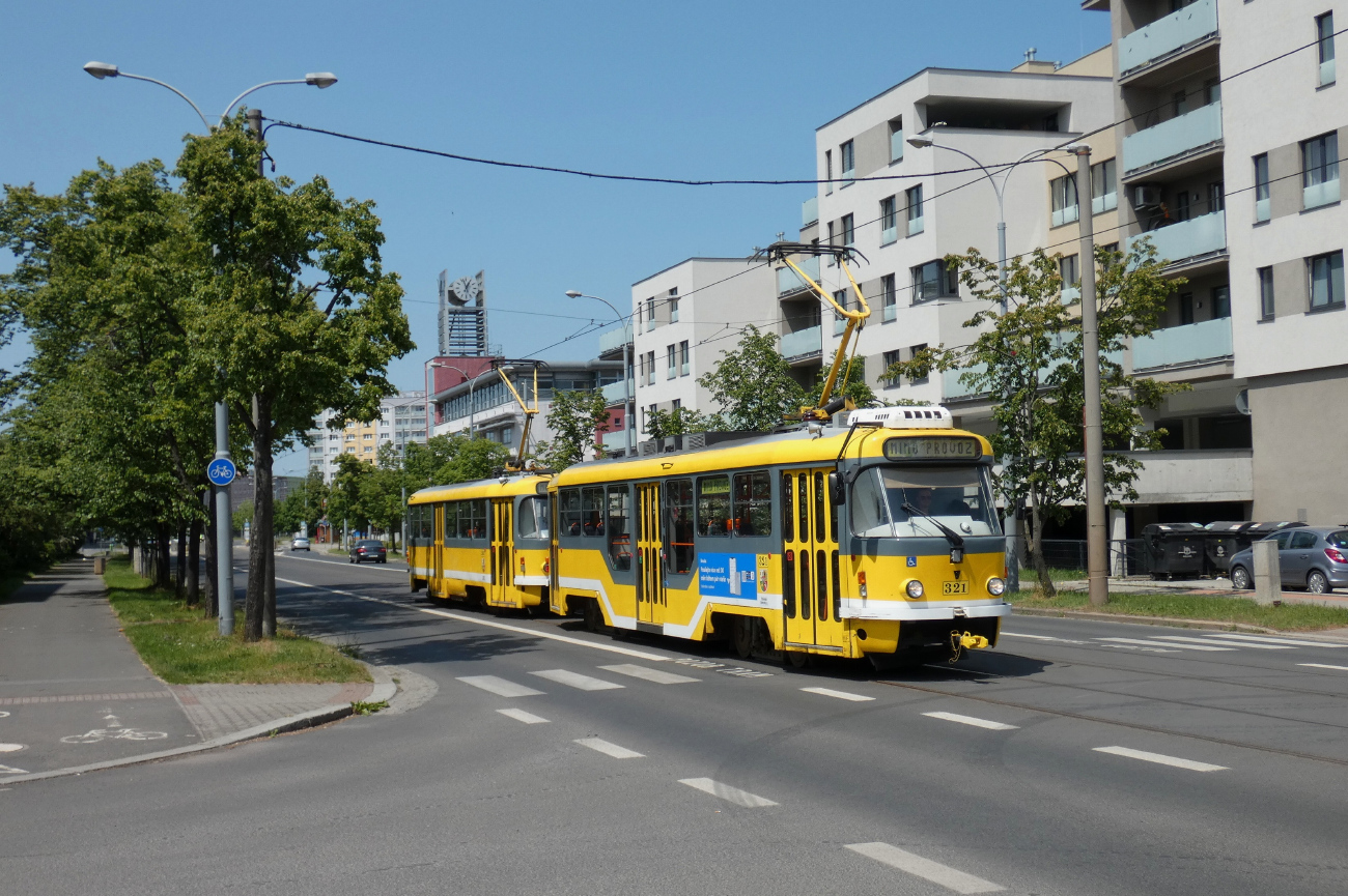 Пльзень, Tatra T3R.PLF № 321
