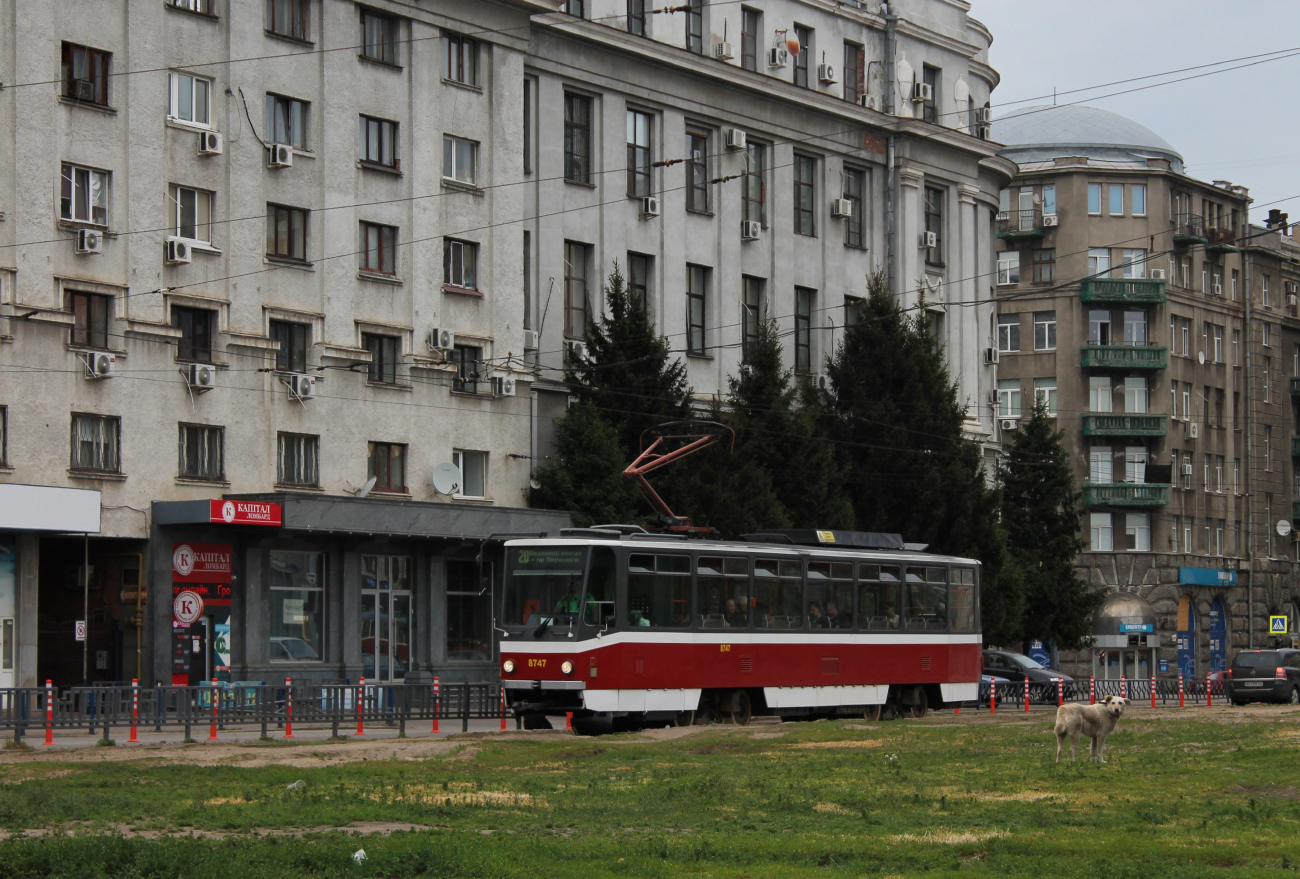 Kharkiv, Tatra T6A5 N°. 8747