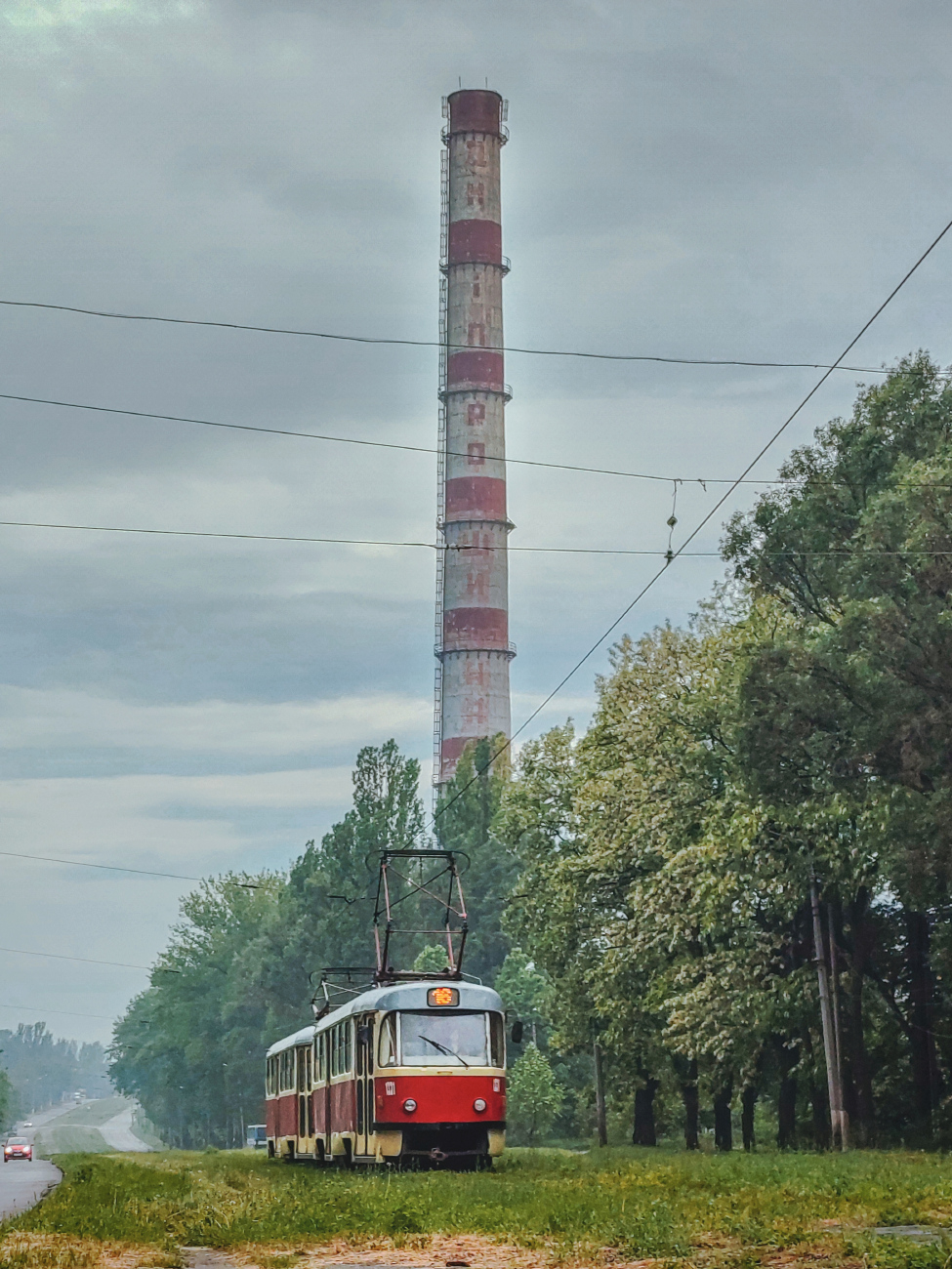 Днепр, Tatra T3SU № 1331; Днепр — Разные фотографии; Днепр — Трамвайные сети — Правобережная часть