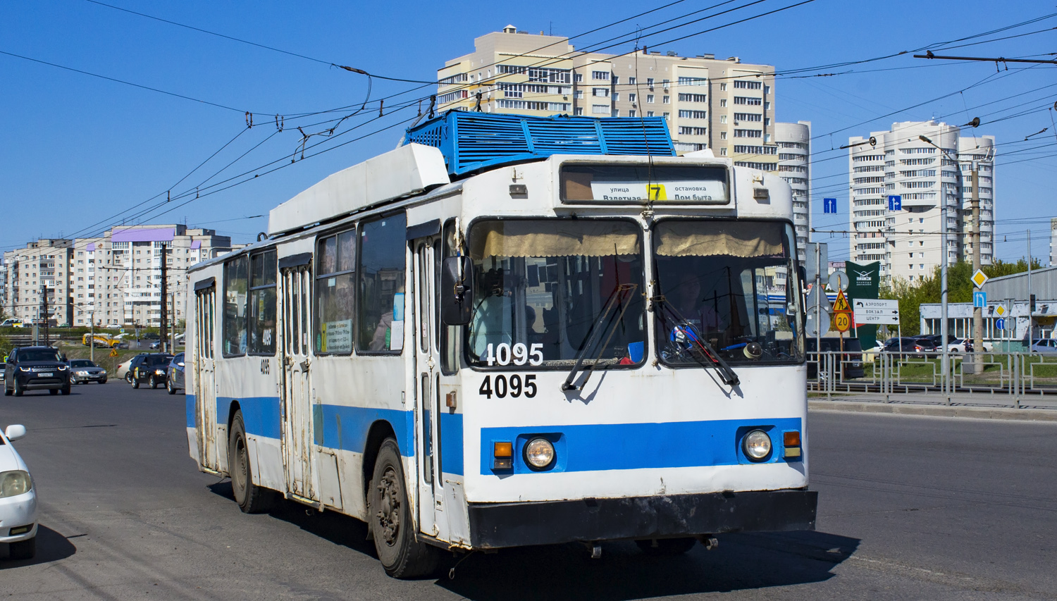 Барнаул, ЗиУ-682 КВР БТРМ № 4095