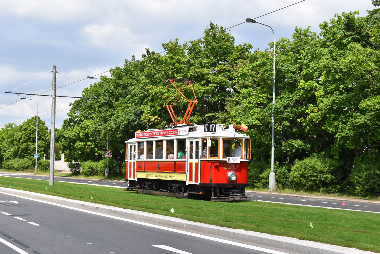 Прага, Ringhoffer DSM № 2210; Прага — Открытие новой трамвайной линии Sídliště Modřany — Libuš