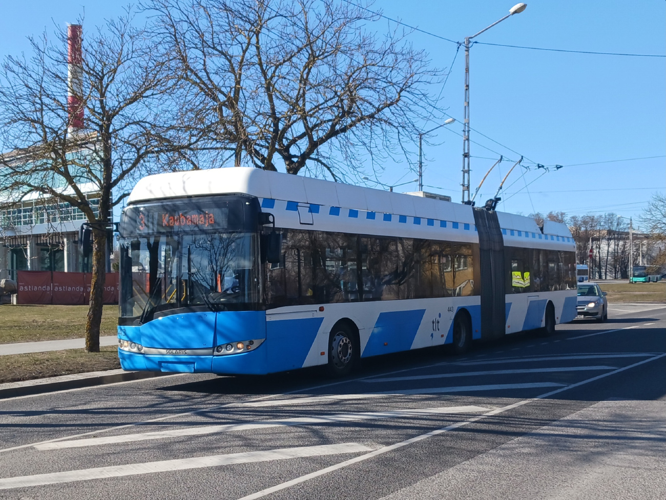 Таллин, Solaris Trollino III 18 AC № 443