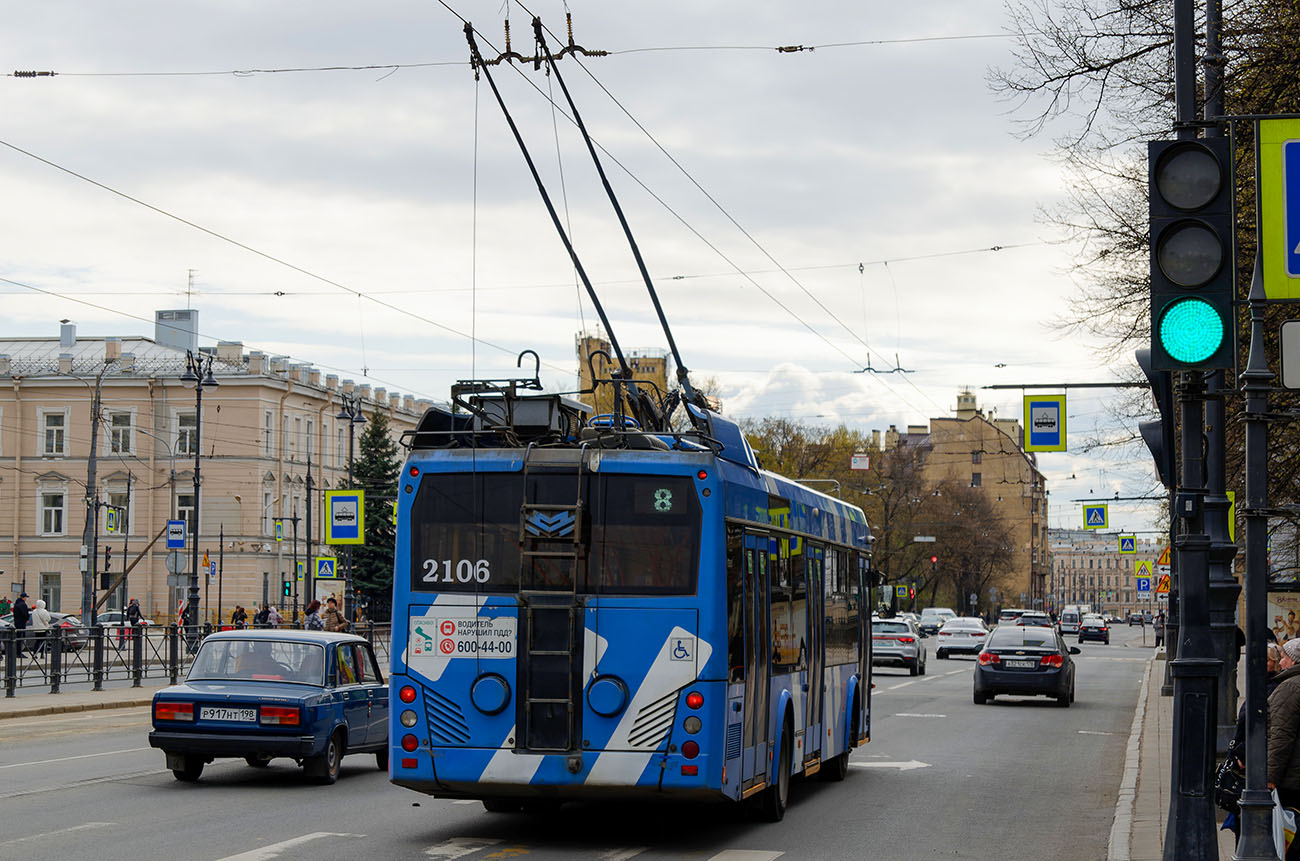 Санкт-Петербург, БКМ 32100D № 2106