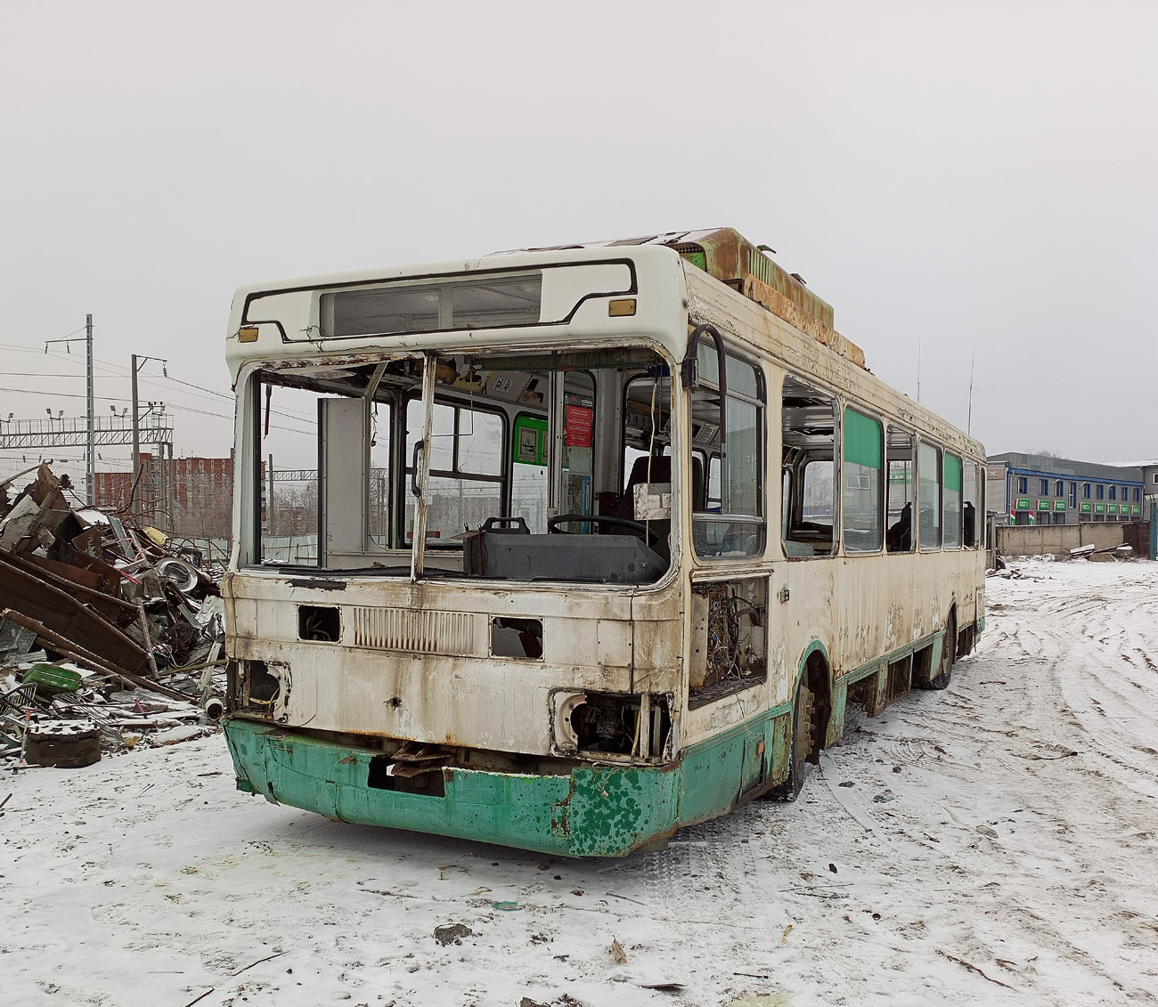 Петрозаводск, МТрЗ-5279-0000012 № 334; Петрозаводск — Базы хранения и списания троллейбусов (БХиСТ)