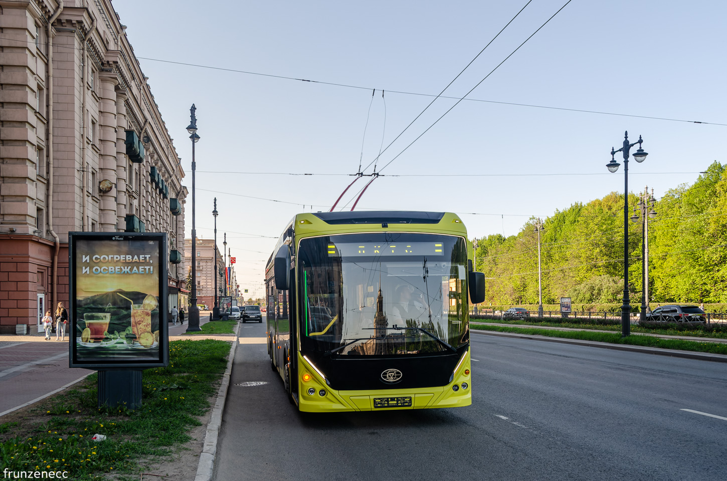 Энгельс, ПКТС-62181 «Генерал» № Б/н; Санкт-Петербург — Обкатка электробуса ПКТС-62181 «Генерал» по городу — 20-21.05.2023 Энгельс, ПКТС-62181 «Генерал» № Б/н; Санкт-Петербург — Обкатка электробуса ПКТС-62181 «Генерал» по городу — 20-21.05.2023