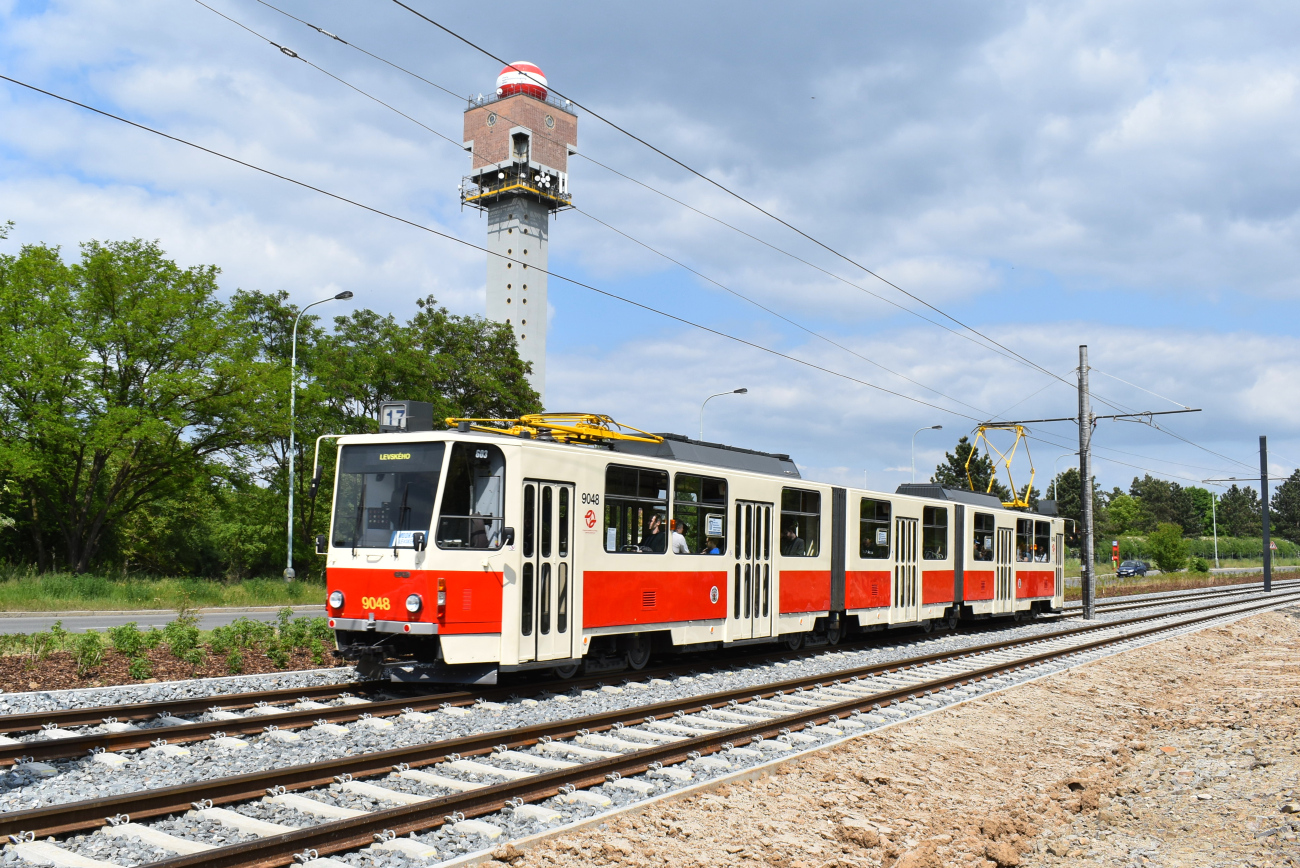 Прага, Tatra KT8D5 № 9048; Прага — Открытие новой трамвайной линии Sídliště Modřany — Libuš