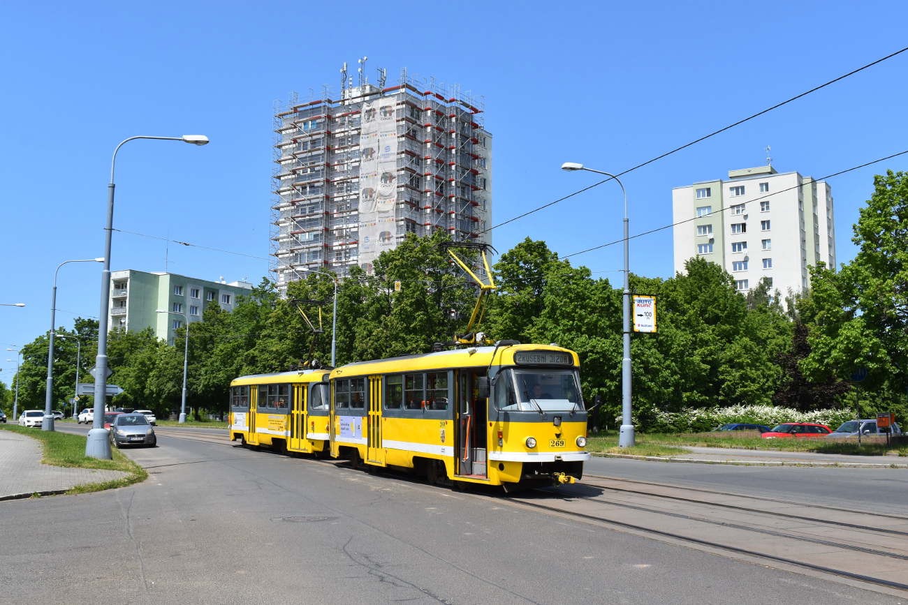 Пльзень, Tatra T3R.P № 269