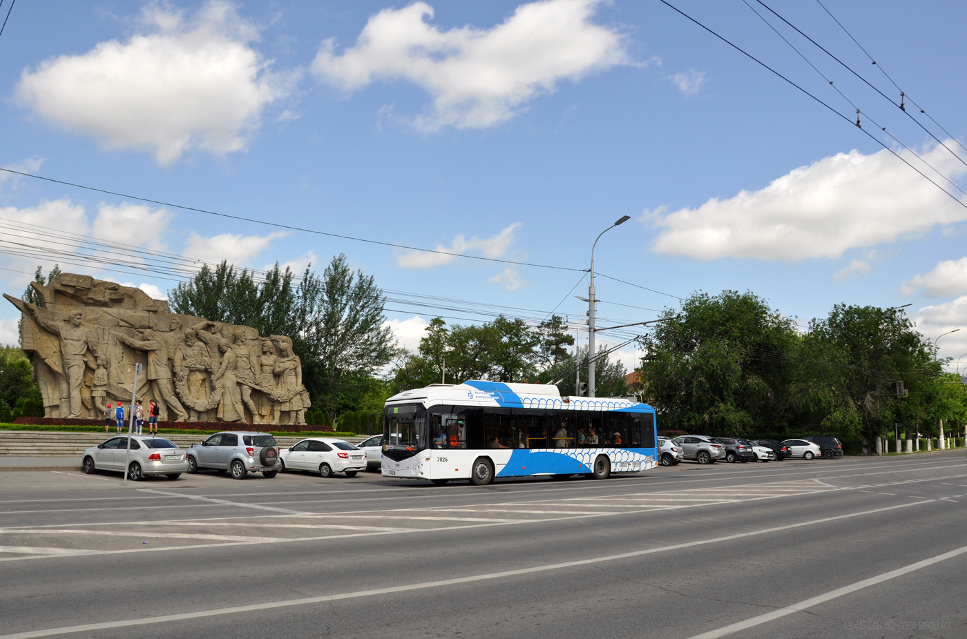 Волгоград, БКМ 32100D № 7026
