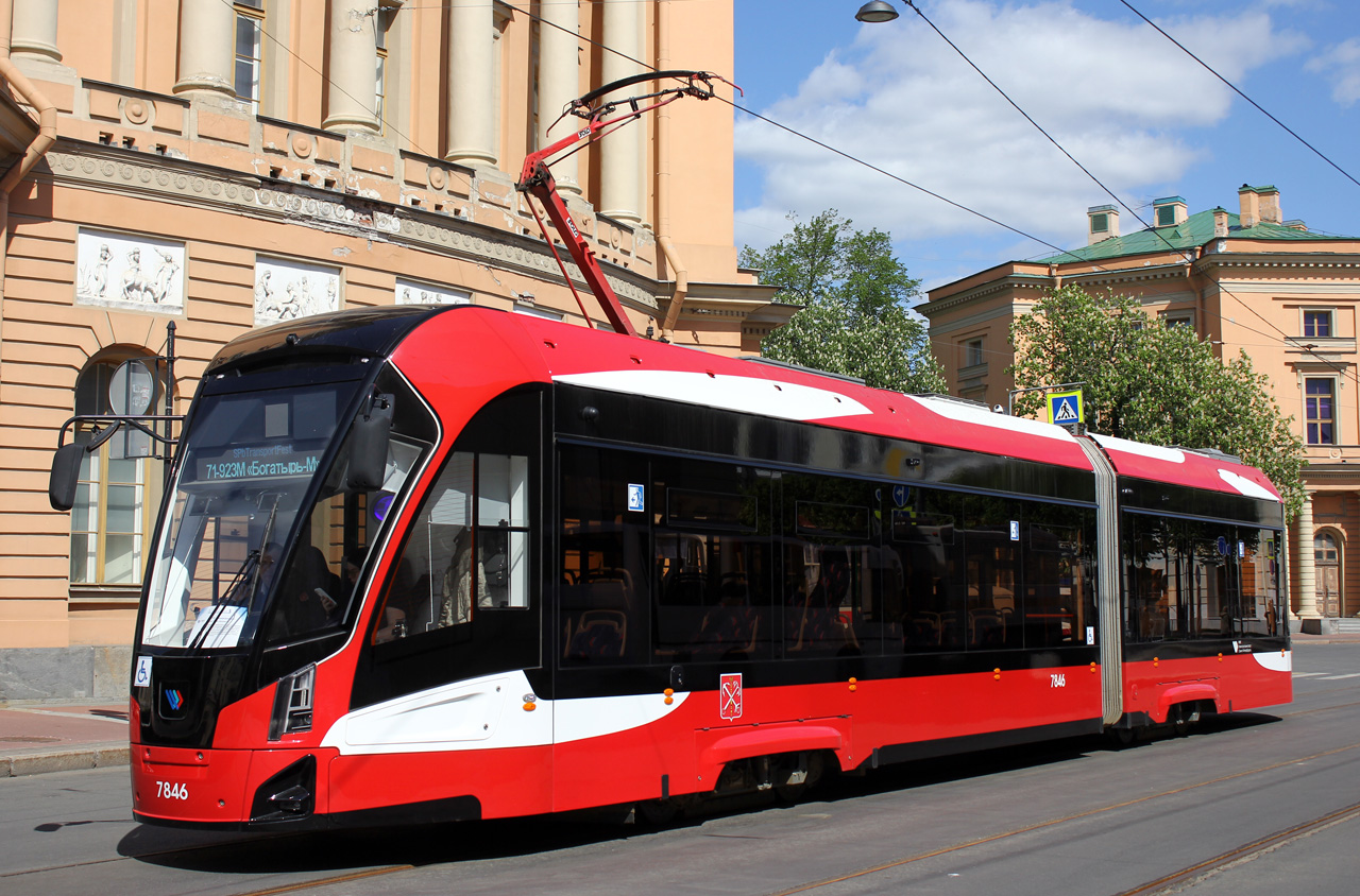 聖彼德斯堡, 71-923M “Bogatyr-M” # 7846; 聖彼德斯堡 — SPbTransportFest — 2023